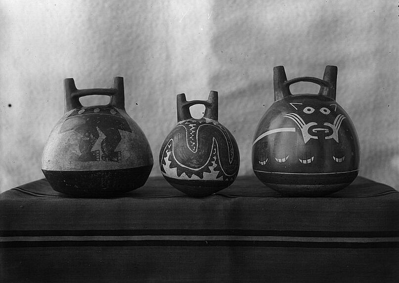 Trois vases de Nazca