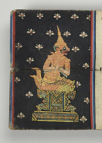 Manuscrit du voyage de Phra Malai