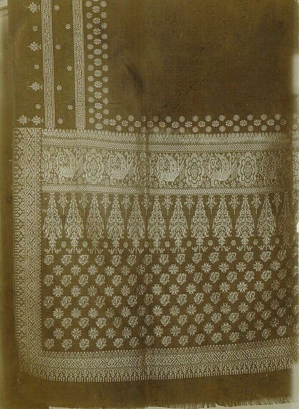 Brocart malais tissé à Palembang