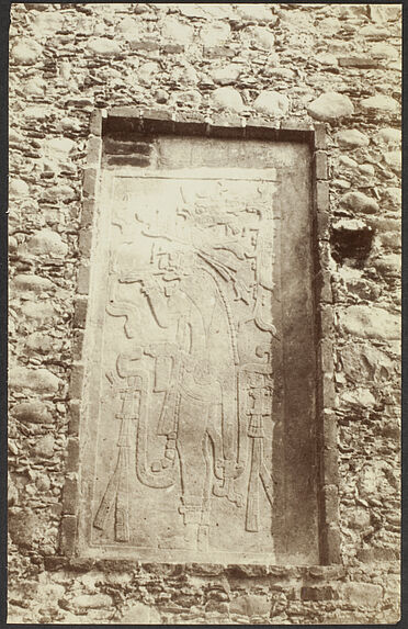 Palenque. Bas-relief enlevé du temple du soleil