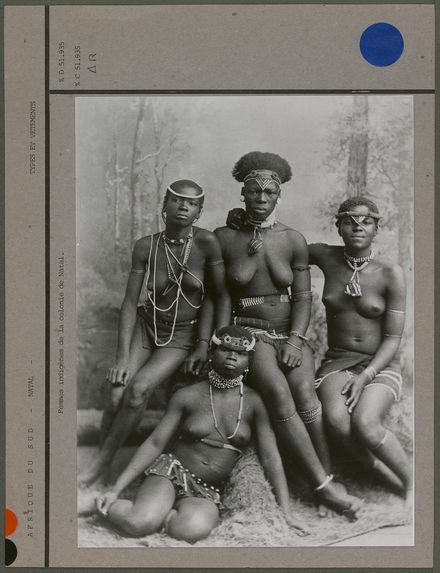Femmes indigènes de la colonie de Natal