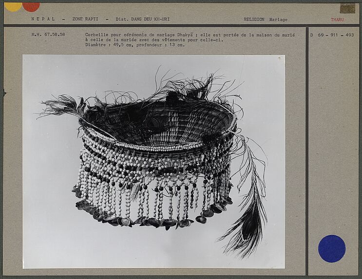 Corbeille pour cérémonie de mariage