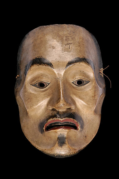 Masque de Nô de type &quot;visage émacié&quot; (yase otoko)