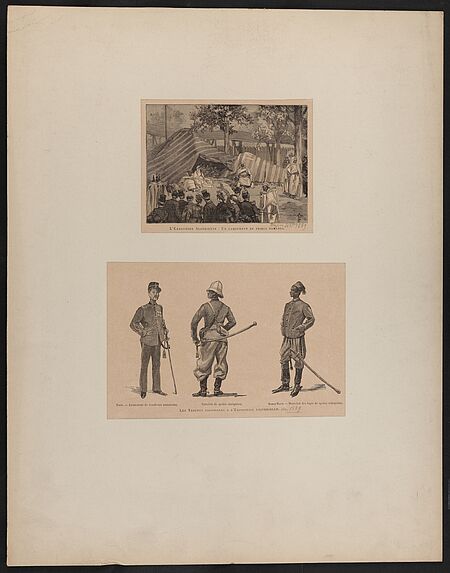 Les troupes coloniales à l'Exposition Universelle de 1889