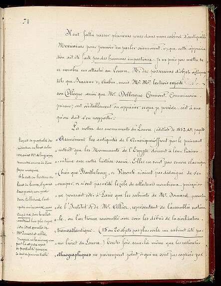 2ème Essai des Notes sur les antiquités aztèques de Monsieur Pingret