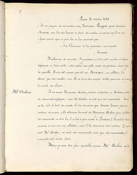 2ème Essai des Notes sur les antiquités aztèques de Monsieur Pingret