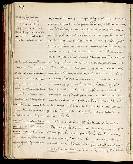 2ème Essai des Notes sur les antiquités aztèques de Monsieur Pingret