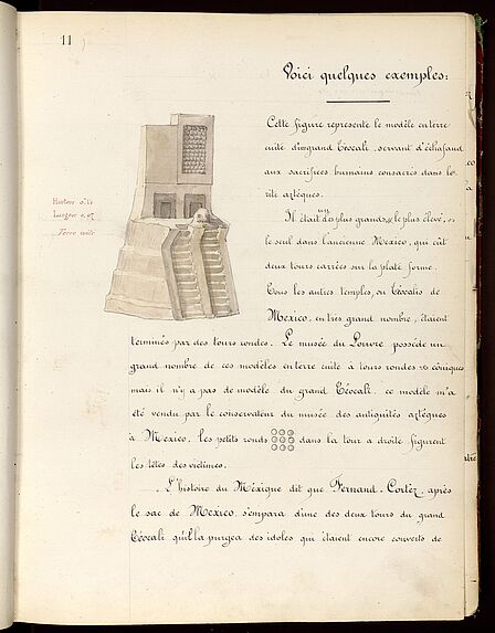 2ème Essai des Notes sur les antiquités aztèques de Monsieur Pingret