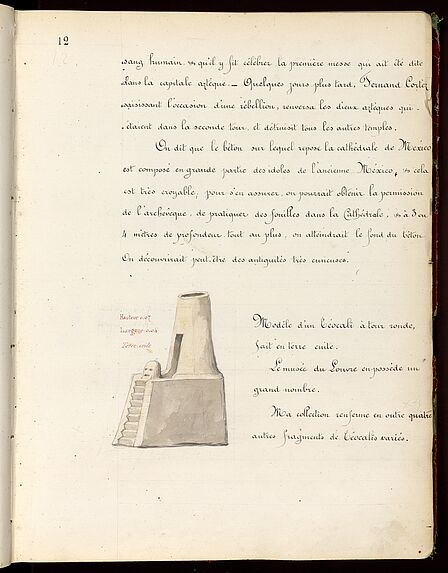 2ème Essai des Notes sur les antiquités aztèques de Monsieur Pingret