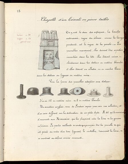 2ème Essai des Notes sur les antiquités aztèques de Monsieur Pingret
