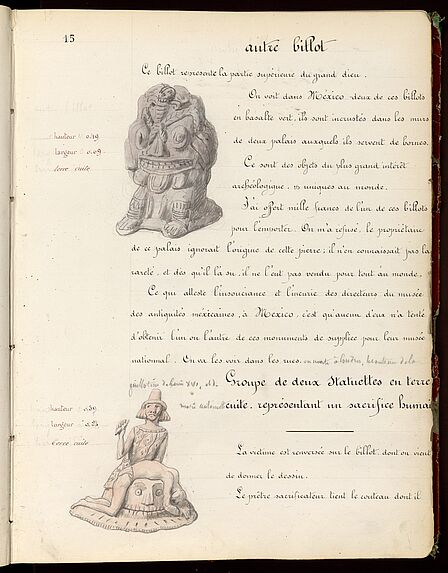 2ème Essai des Notes sur les antiquités aztèques de Monsieur Pingret