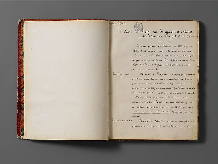 2ème Essai des Notes sur les antiquités aztèques de Monsieur Pingret