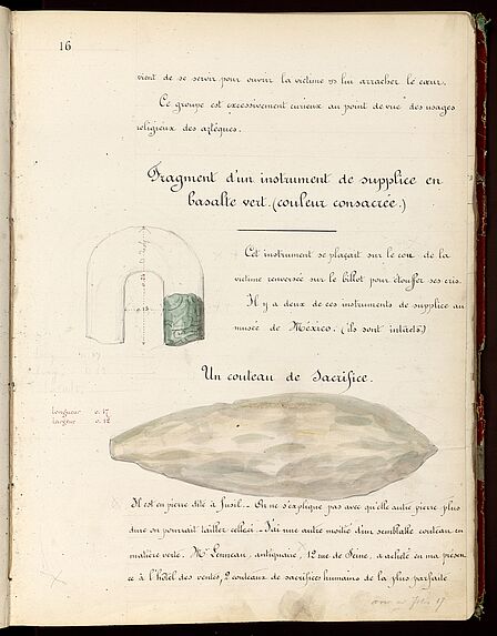 2ème Essai des Notes sur les antiquités aztèques de Monsieur Pingret