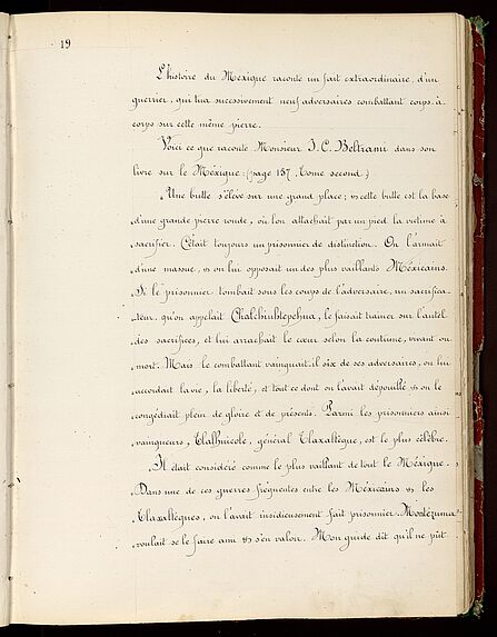2ème Essai des Notes sur les antiquités aztèques de Monsieur Pingret