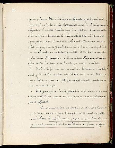 2ème Essai des Notes sur les antiquités aztèques de Monsieur Pingret
