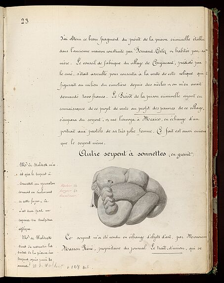 2ème Essai des Notes sur les antiquités aztèques de Monsieur Pingret