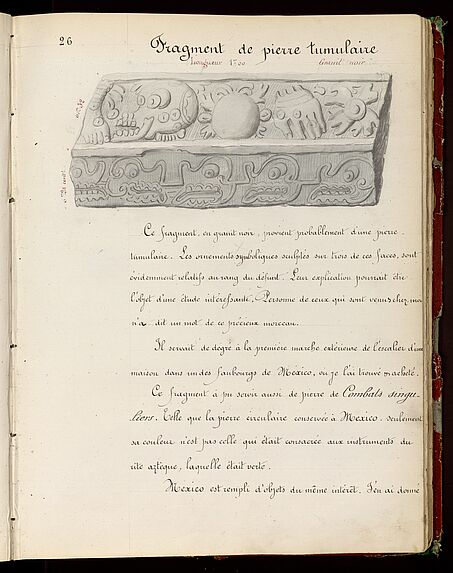 2ème Essai des Notes sur les antiquités aztèques de Monsieur Pingret