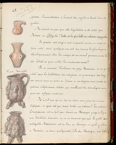 2ème Essai des Notes sur les antiquités aztèques de Monsieur Pingret