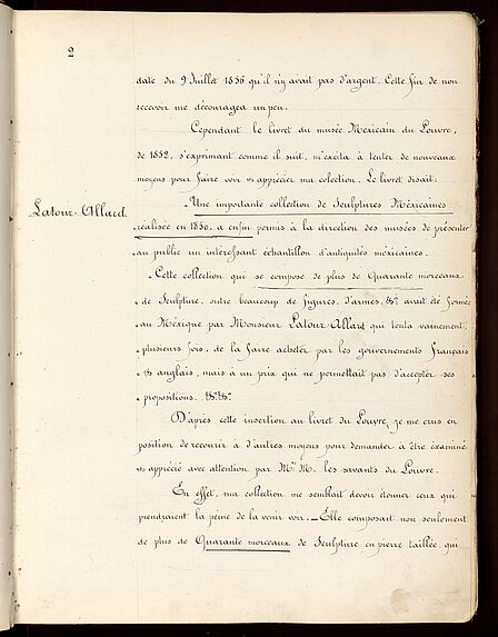 2ème Essai des Notes sur les antiquités aztèques de Monsieur Pingret