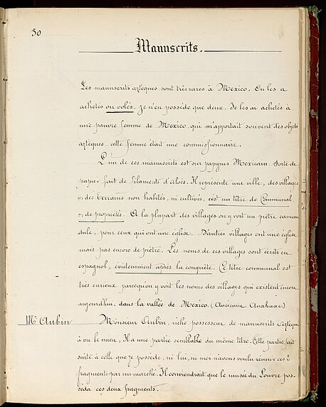 2ème Essai des Notes sur les antiquités aztèques de Monsieur Pingret