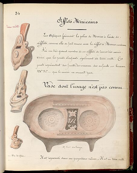 2ème Essai des Notes sur les antiquités aztèques de Monsieur Pingret