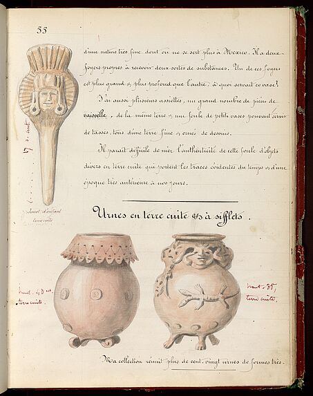 2ème Essai des Notes sur les antiquités aztèques de Monsieur Pingret