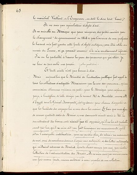 2ème Essai des Notes sur les antiquités aztèques de Monsieur Pingret