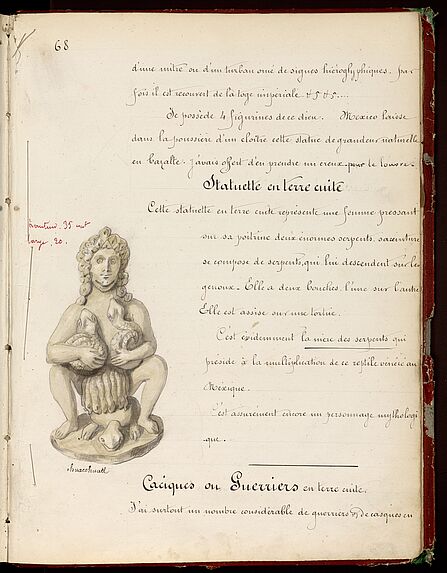2ème Essai des Notes sur les antiquités aztèques de Monsieur Pingret