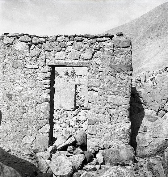 Bande-film de 3 vues concernant la vallée de Lurin. Chacra baja et Chacra alta