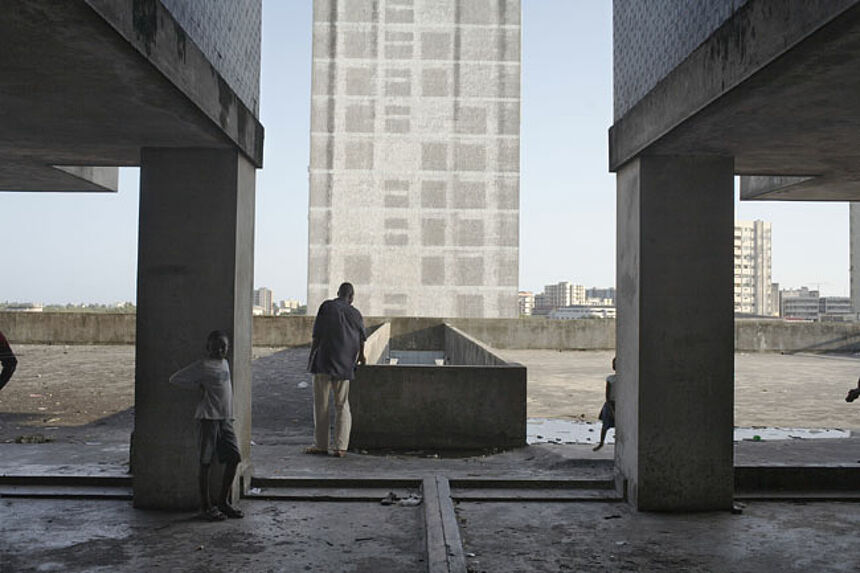 Apartment building, avenue Bagamoyo, Beira, Mozambique, 2008