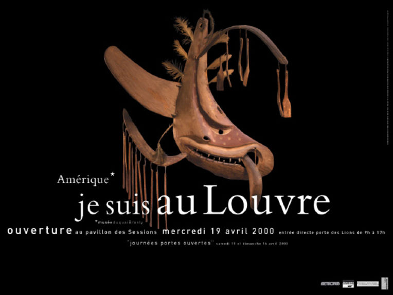 Amérique* Je suis au Louvre - Sculpture yup'ik (inuit)