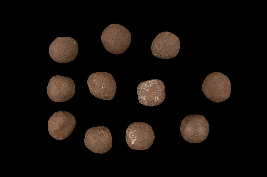 Boulettes d'argile