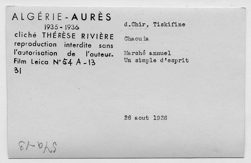 Marché annuel