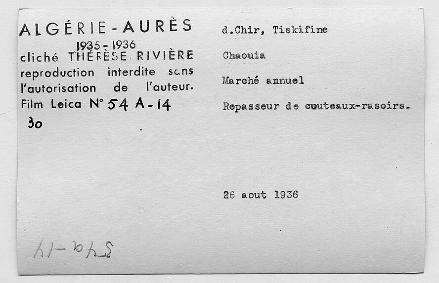 Marché annuel