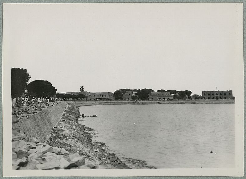 Mopti. Quartier du commerce et du trésor