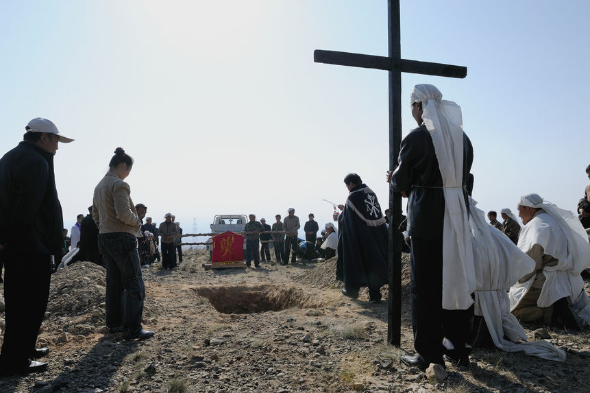 Un enterrement dans Gobi