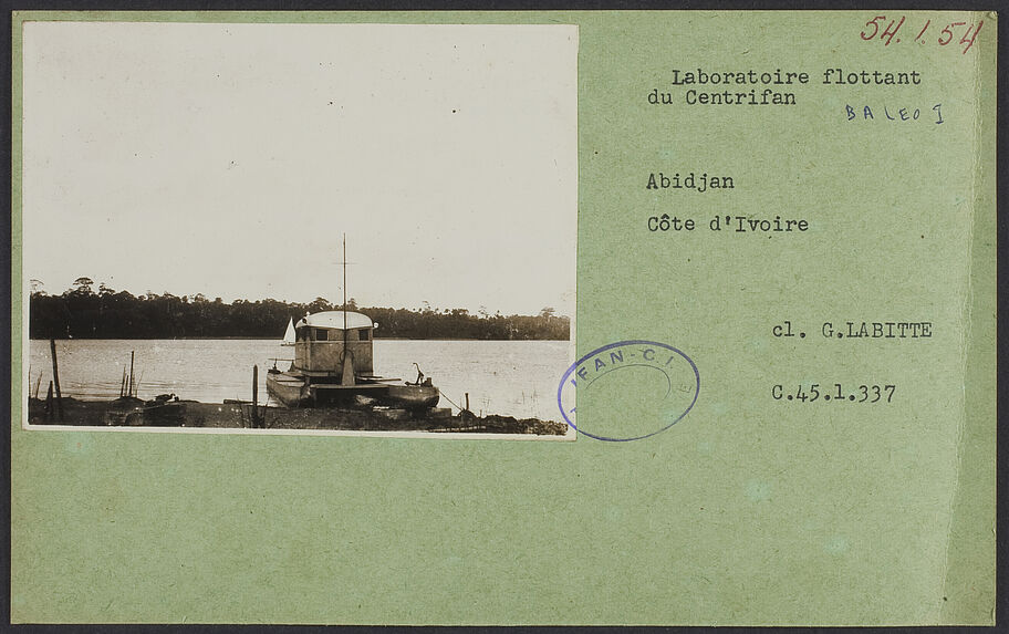 Laboratoire flottant du Centrifan