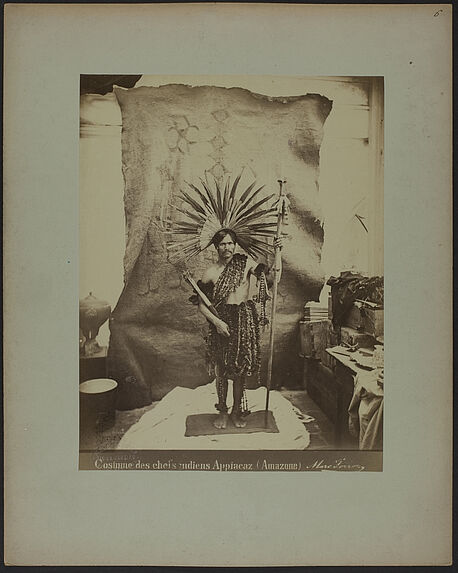 Costume des chefs indiens Appiacaz (Amazone)