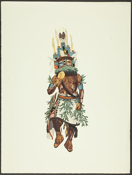 Plate XV. Hemis Kachina mana