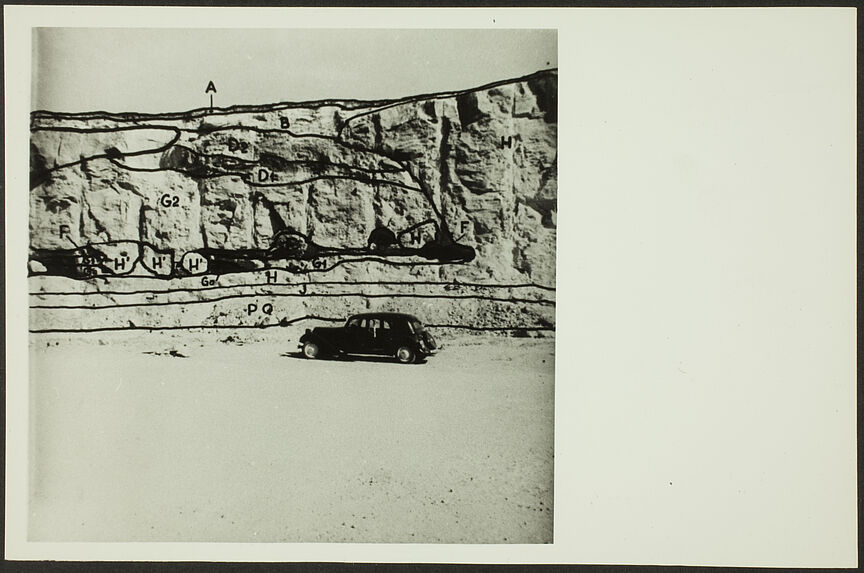Le front sud-est de la Cuvette de Sidi Abderrahman au 20 mars 1955