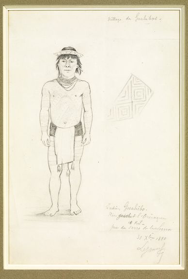 Homme guahibo, rive gauche de l'Orénoque
