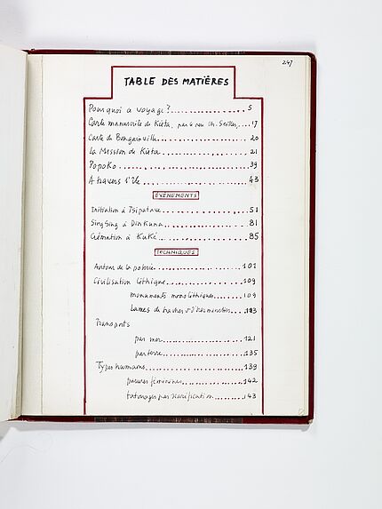 Séjour à Bougainville, îles Salomons, 1934-1935