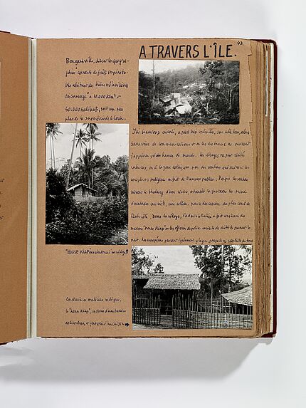 Séjour à Bougainville, îles Salomons, 1934-1935